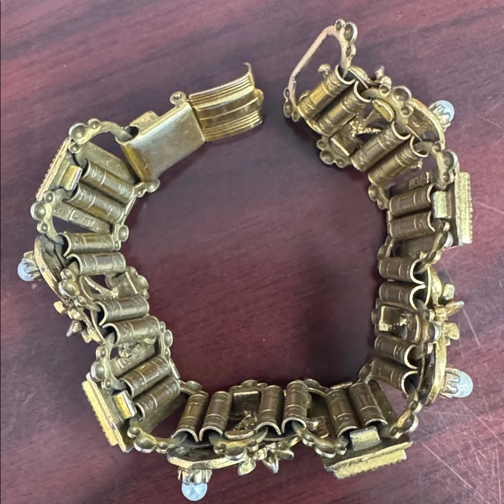 Vintage Arthur Pepper Signed Gemstone Bracelet